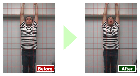 美健セラピー Before After